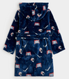 PETIT LEM HOCKEY LIFE PLUSH HOODED ROBE