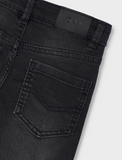 MAYORAL BLACK SLIM FIT TROUSERS