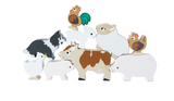 MOULIN ROTY 'FARMYARD ANIMALS' STACKING TOY