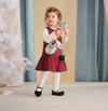 HATLEY RED PLAID PINAFORE DRESS