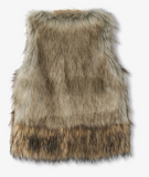 HATLEY FAUX FUR VEST