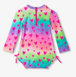 HATLEY BABY KALEIDOSCOPE HEARTS SWIMSUIT