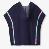 HATLEY BLUE HOODED COVER-UP