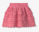 HATLEY PINK HEARTS FLOWY SKORT