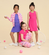 HATLEY PINK ACTIVE A-LINE DRESS