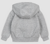 MILES GREY ZIP UP HOODIE