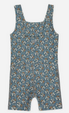 RYLEE + CRU MALIBU BODYSUIT - BLUE FLORAL