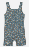 RYLEE + CRU MALIBU BODYSUIT - BLUE FLORAL