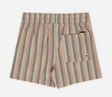 RYLEE + CRU BOARDSHORT - MULTI-STRIPE