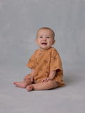RYLEE + CRU RELAXED BUBBLE ROMPER - PALMS