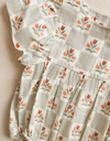 RYLEE + CRU KALEA ROMPER - GARDEN GRID