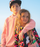 HEADSTER BACK NEON PULLOVER - PEACHES