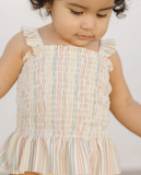 QUINCY MAE BABY ONE-PIECE SWIMSUIT - MULTI STRIPE