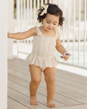 QUINCY MAE BABY ONE-PIECE SWIMSUIT - MULTI STRIPE