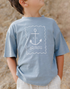RYLEE + CRU RELAXED TEE - ANCHOR
