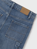 MAYORAL TWEEN BOY DENIM SHORTS - MEDIUM WASH