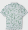 MAYORAL TROPICAL PRINT SHIRT - DARK LAUREL