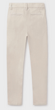 MAYORAL TWEEN BOY SLIM FIT CHINO PANTS - BONE