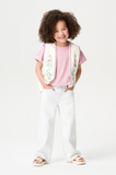 NOPPIES PETAL STRIPE TEE - 'NAPELS'