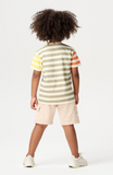 NOPPIES STRIPE SHORT SLEEVE - 'LUGANA'
