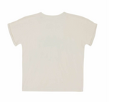 NOPPIES WHISPER WHITE TEE - 'NOKOMIS'