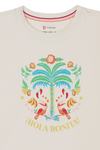 NOPPIES WHISPER WHITE TEE - 'NOKOMIS'