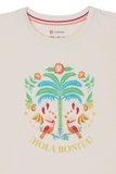 NOPPIES WHISPER WHITE TEE - 'NOKOMIS'