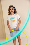 NOPPIES WHISPER WHITE TEE - 'NOKOMIS'