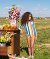 HEADSTER 'VERTICAL DELIGHT' L/S SWIMSUIT