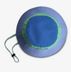 HEADSTER LAKESHORE NYLON BUCKET HAT - 'BLUE STEEL'