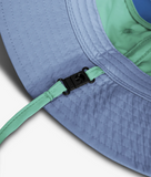 HEADSTER LAKESHORE NYLON BUCKET HAT - 'BLUE STEEL'