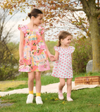 HATLEY FLORAL PATCHWORK DRESS