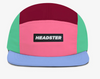HEADSTER 'BUBBLEGUM' FIVE PANEL HAT