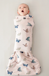 KYTE SLEEP SWADDLE - BLUSH BUTTERFLY
