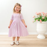 KYTE TWIRL DRESS - Thistle