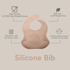 NOÜKA SILICONE BIB - BLOOM