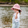CALIKIDS GROW WITH ME BEACH HAT - BEIGE