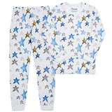 COCCOLI PJ SET - BLUE STARS
