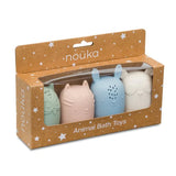 NOÜKA ANIMAL BATH TOYS - SOFT PASTEL