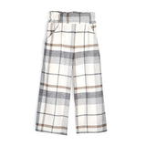 MAYORAL TWEEN PLAID CULOTTE PANT