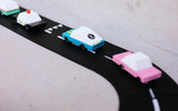 WOODEN CANDYLAB CARS ON WAYTOPLAY ROAD