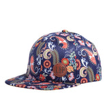 L & P ANIVA FLOWERED NAVY HAT