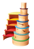 GRIMMS WOODEN STACKING TOYS