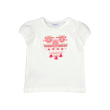 MAYORAL EMBROIDERED HEART TEE