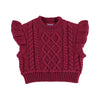 MAYORAL KNITTED VEST - RASPBERRY