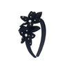 MAYORAL BABY FLOWER HEADBAND - BLACK