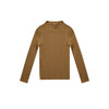 RYLEE + CRU RIBBED LONGSLEEVE T-SHIRT - CHARTREUSE