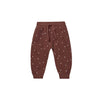 RYLEE + CRU JOGGERS - MAHOGANY STARS