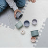 NOÜKA STACKING CUPS - BLOOM SET