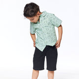 DEUX PAR DEUX BERMUDA SHORT - BLACK